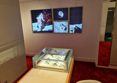 Uppbyggnad av Bergströms Urs butik
