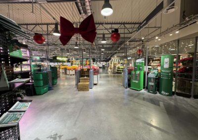 Ingången till Stora coop i Barkarby