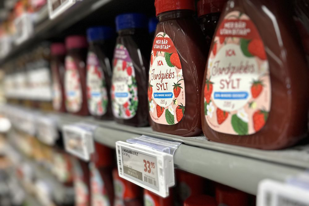 Mejeri på stora Coop i Barkarby